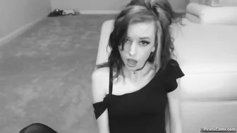 Stormyy  busty blonde gently masturbates cunt