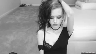 Stormyy  busty blonde gently masturbates cunt