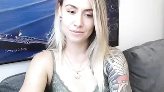 imperialkiss incendiary lady masturbates both holes with pleasure