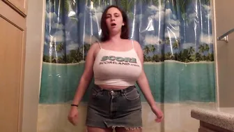 Milly Marks  charming babe in  private e