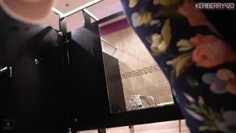 Keri Berry  busty chick sucks dildo