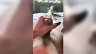 Carrie Emberlyn  naughty slut fucks herself with a phallus