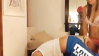 CrisnKendall dancing naked and pulling pussy