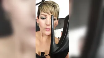 hannahbrooks25 busty blonde caresses her  private e charm in  private e