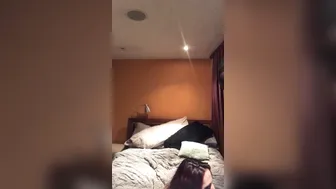 diversestacey gorgeous brunette girl passionately sucks dildo