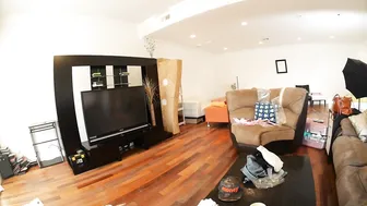 chrisstrokesxxx busty hottie caresses shaved pussy