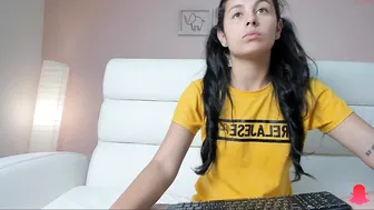 lilicarter_ dark haired passion shows underwear