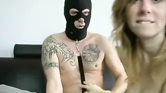 lexus64100 chubby bitch spreading lips sex and introduced the cap to sex toy