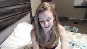 lexireign rebellious slut licks dildo