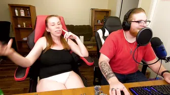 letsfuk73 caresses pussy through panties