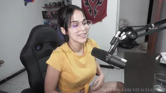 laura_cornett with black toy