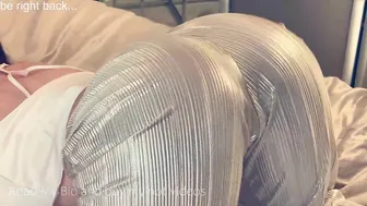 missflowersbloom busty blonde hot jerks off her cunt