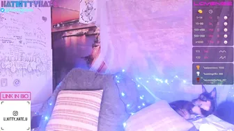 katkittykate playful flirt dancing striptease