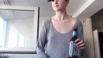 missalexthorn teen black-haired chick talks coquettishly on camera