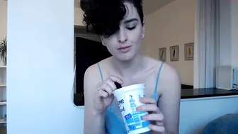 missalexthorn gorgeous beast caresses the vagina with fingers