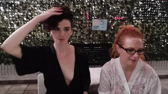 missalexthorn busty chick caresses shaved foil