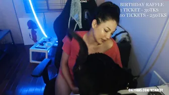 msnatey harsh woman caresses her breasts