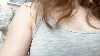 myassistant teen black-haired chick talks coquettishly on camera