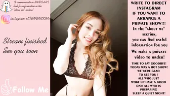 kumamonchik pretty woman undressed in front of the camera and masturbates in the chair