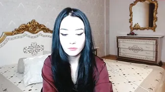 korean_soup the stubborn slut fucks herself with a phallus