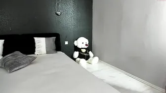 kiss_jess painted slut caresses small tits