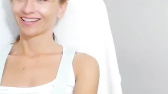 lady_ada tiny in a mask caresses the vagina