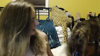 loonyguitar hot female riding a sex toy