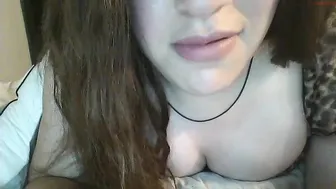 klana97 dark haired prostitute caresses big tits