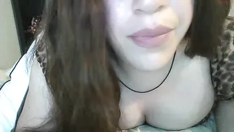 klana97 dark haired prostitute caresses big tits