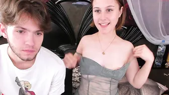 mark_and_kerry blissful chick strips small tits