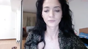 lonelyst4r gorgeous chick licks phallus and pulls pussy