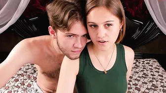 mark_and_kerry shy young lady caresses anus