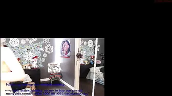 littlekushkitty young trash masturbates shaved pussy