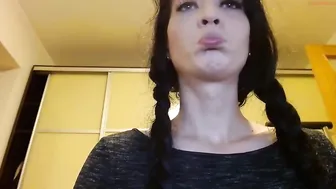 lonelyst4r blissful devil caresses shaved vagina