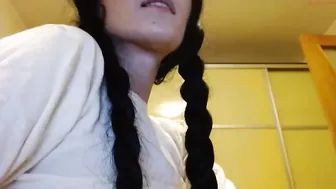 lonelyst4r naughty slut fucks herself with a phallus