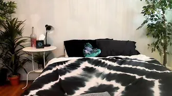 misscodyblack captivating dancing in a skirt and undressing