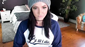 misscodyblack amused with the toy