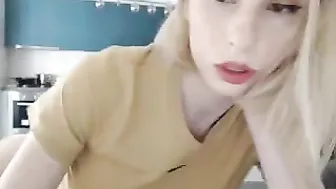 missspicy blonde chick relish fucks the cap