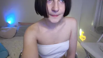 miacalvin69 cute passion pulls the cap with his fingers