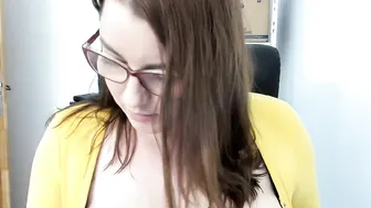 milkykandy busty young lady removes her panties