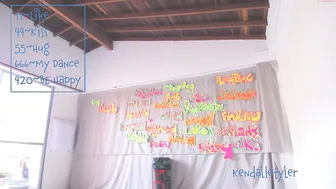 kendalltyler naughty  girl  strips down to her underwear