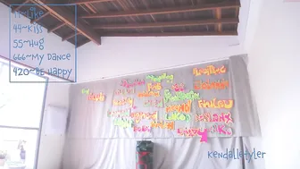 kendalltyler naughty  girl  strips down to her underwear