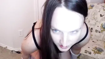 misskonny charming girl strips in front of the camera