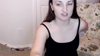 misskonny charming girl strips in front of the camera