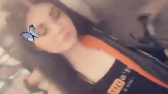 babymaddyxo cute slut fucks himself in the ass