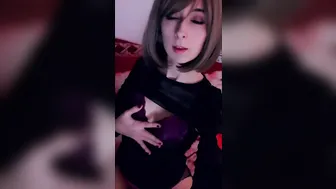 pitykitty modest babe tickles clit