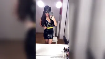 OnlyFans.com Evil Woman busty chick caresses big nipples