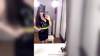 OnlyFans.com Evil Woman busty chick caresses big nipples