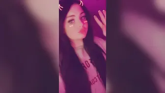 BiancaXBlack  hot beast jerking her shaved cunt