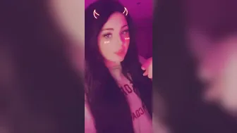 BiancaXBlack  hot beast jerking her shaved cunt